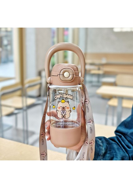 Çocuk Su Dağı Sevimli Öğrenciler Plastik Dak Çapraz Çapraz Büyük Kapasiteli Yaz Saman Dakları (Yurt Dışından)