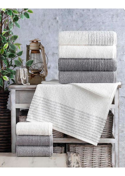 Jakarlı 4´lü 50X90 El Havlusu Lisa fiyatları