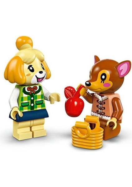® Animal Crossing™ Isabelle Ev Ziyaretinde 77049 - 6 Yaş & Üzeri Çocuklar için Yaratıcı Oyuncak Yapım Seti (389 Parça) fırsatları