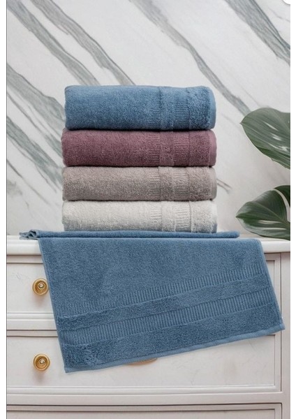 Jakarlı 4´lü 50x90 El Havlusu Nadine