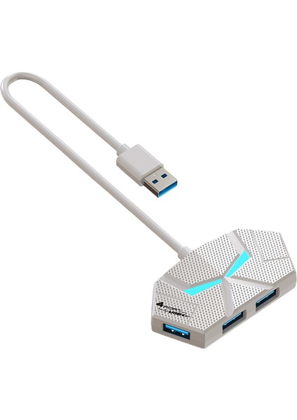 "7 Port USB 3.0 Hub Type C Yerleştirme Istasyonu 5gbps Yüksek Hızlı Iletim Ayırıcı Adaptörü Dizüstü Bilgisayar Sabit Disk Fare Klavye Için " (Yurt Dışından)