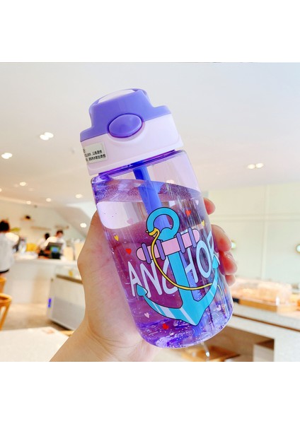 Plastik Daklar Çocuk Su Dakları Pipetli Daklar Öğrenci Su Dakları (Yurt Dışından)