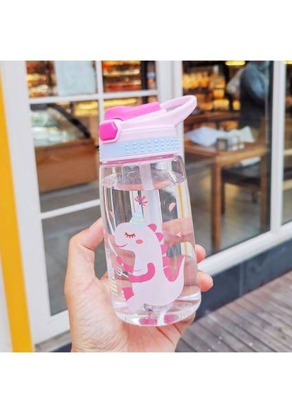 Plastik Daklar Çocuk Su Dakları Pipetli Daklar Öğrenci Su Dakları (Yurt Dışından)