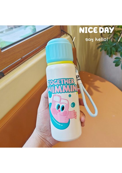 Öğrenci Yalıtımlı Bardak Gıda Sınıfı Paslanmaz Çelik Vakumlu Bardak Hediyelik Eşya (Yurt Dışından)