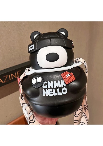 Yalıtım Kabı Karikatür Öğrenci Hediye Kabı Vakumlu Su Kabı (Yurt Dışından)