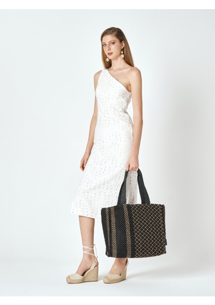 Kadın Hasır Omuz Çantası 05PC25Y1501 fiyatları