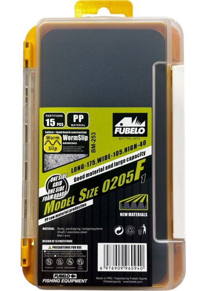 Fubox Reserve Çift Taraflı Lrf Kutusu (Sarı)