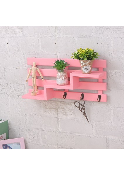 Vintage Duvar Yemek Odası Mern Giriş Kapısı Ev Dekoru Anahtar Rafı (Yurt Dışından)