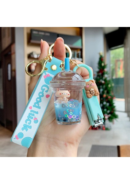 Anahtarlık Çekicilik Karikatür Tırnak Makası Araba Anahtarlık Çanta Çekicilik (Yurt Dışından)