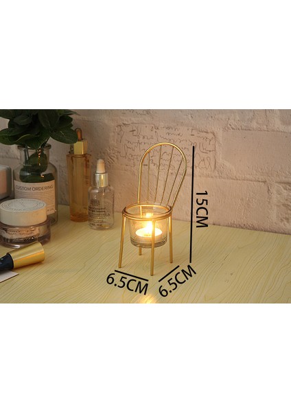 Iskandinav Demir Sanatı Aromaterapi Mumluk Tabanı Küçük Mumluk Dekoratif Süsler Ambiyans Aksesuarları (Yurt Dışından) fırsatları