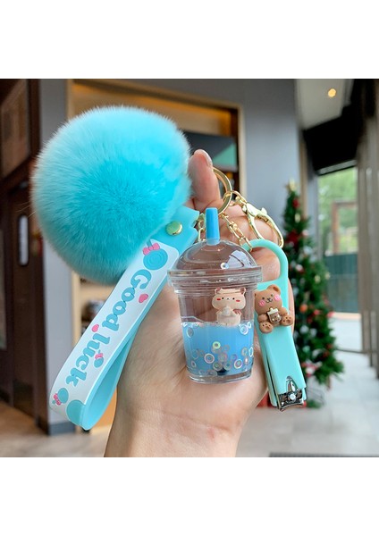 Anahtarlık Çekicilik Karikatür Tırnak Makası Araba Anahtarlık Çanta Çekicilik (Yurt Dışından)