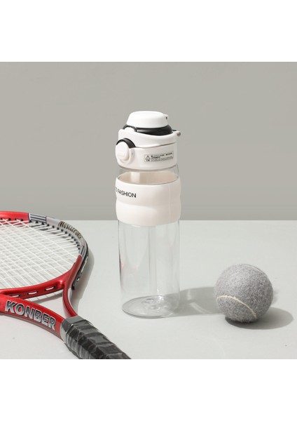 Plastik Dak Büyük Kapasiteli Öğrenciler Taşınabilir Pipetli Su Dakları (Yurt Dışından)