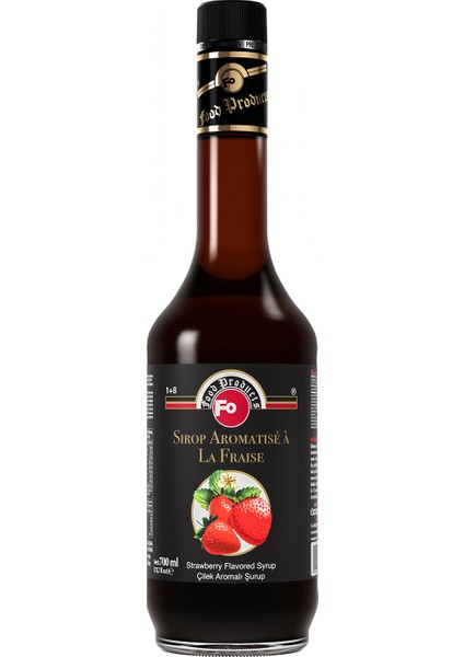 FO Çilek Aromalı Şurup 700 ml