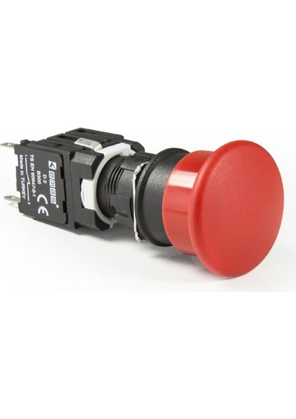 D200YE30K ,kontak-1k Kalıcı Acil M16 Buton