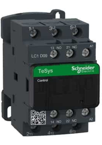 LC1D09M7 ,4KW/9A KONTAK-3A+1A1K 220VAC Kontaktör