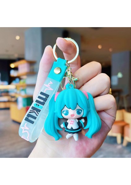 Hatsune Anahtarlık Bebek Sevimli Çanta Çekicilik Bebek Küçük Hediyeler (Yurt Dışından)