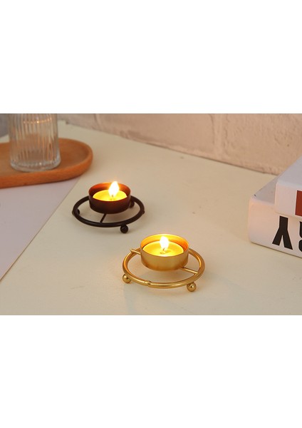 Mum Tabanı Tepsi Dekoratif Süs Ambiyans Ev Sunumu (Yurt Dışından) modelleri