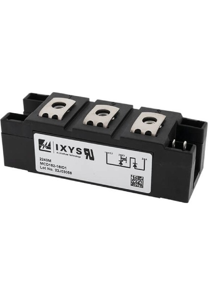 MCD162-16IO1 ,1200V/182A Diyot-Tristör Modül