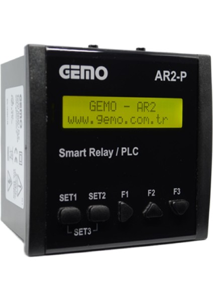AR2-P-230VAC-10D2A ,96X96MM 110V..220VAC 10D2A/7R Plc Cpu Modül