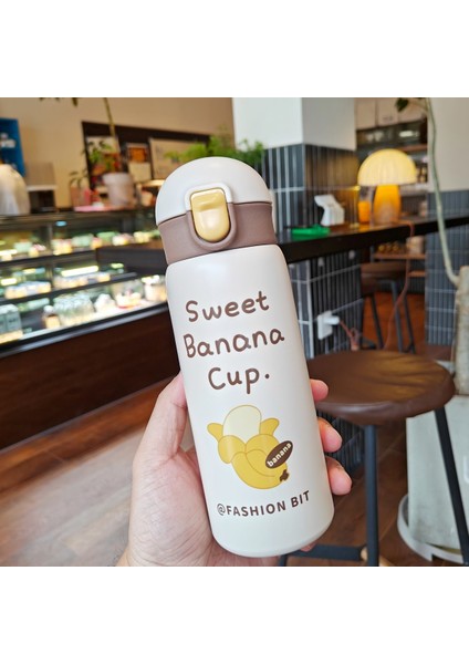 Yalıtımlı Kupa Sevimli Öğrenci Düz Içme Kupa Hediyelik Kupa (Yurt Dışından)