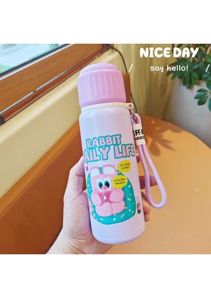 Öğrenci Yalıtımlı Bardak Gıda Sınıfı Paslanmaz Çelik Vakumlu Bardak Hediyelik Eşya (Yurt Dışından)