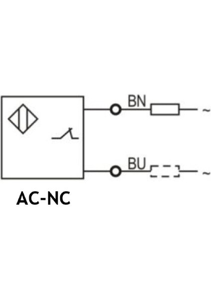 LR12TCN04ATC ,M12/4MM Ac-Nc 2-Kablo Endüktif Sensör fiyatları