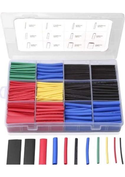 HST-SET750 ,750-ADET Isı Daralan Makaron Kit