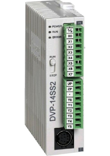 DVP14SS211R ,8d/6r Plc Cpu Modül