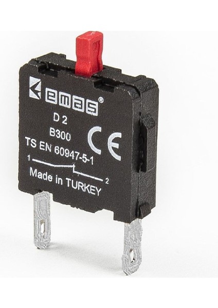 D2 ,d-Seri Kontak-1k M16 Buton Yedek Kontak