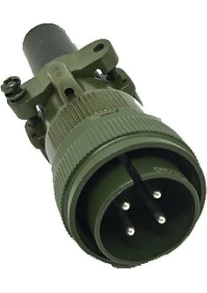 MS3106-20-4P ,M30-4P,DÜZ,ERKEK Konnektör