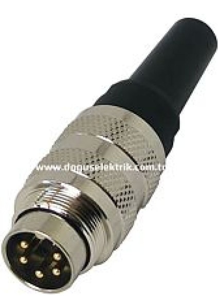J09F-4A ,M16-4P,DÜZ,ERKEK Konnektör