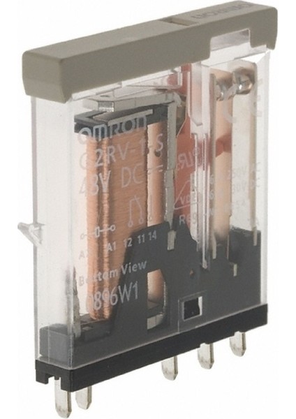 G2RV-1-S-G 48VDC ,48VDC 1A1K/6A Kalın-5-Pin Slim Röle