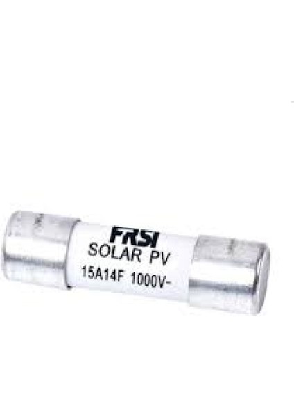 GPV-15A/1000VDC ,14X51MM 15A Gpv/hızlı Ges Kartuş Sigorta