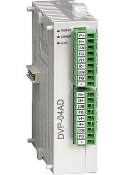 DVP04AD-S2 ,4A Giriş Plc Ek Analog Modül