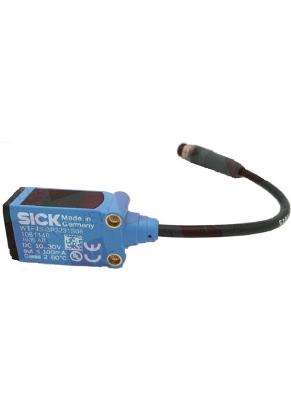 WTF4S-3P3231S08 (1061140) ,KÜBIK/10CM Pnp-No/nc M8-4p Cisim Fotosel