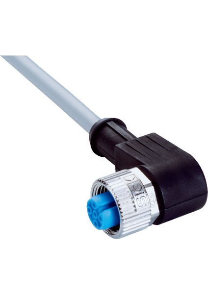 YG2A14-050VB3XLEAX (2095897) ,M12-4P,AÇI,PVC-5MT Sensör Kablo
