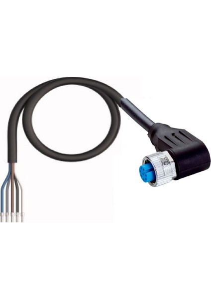 YG2A25-050UB6XLEAX (2095792) ,M12-5P/AÇI Pur-5mt Sensör Kablo