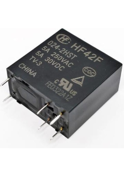 Hongfa HF42F/024-2HST ,24VDC 1A/5A Pcb-6-Pin Röle