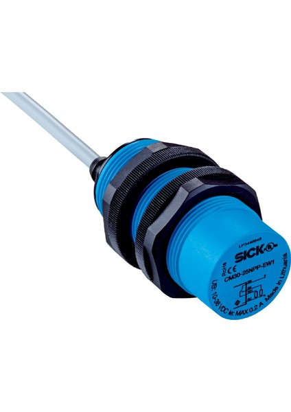 CM30-25NAP-KW1 (6028413) ,M30/25MM Ac-No 2-Kablo Kapasitif Sensör