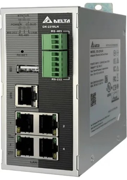 DX-2310LN ,ray Tip 24VDC 5-Port Hub/bulut Router