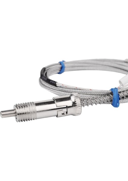 RT-M06-L030-K02 ,M6X3CM Kablo 2mt Bayonet PT100 Isı Sensör