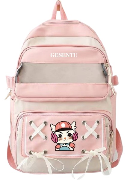 Ilkokul Öğrencileri Okul Çantası Karikatür Sevimli Büyük Kapasiteli Omurga Koruma Yük Azaltma Çocuk Omuz Çantası (Yurt Dışından)
