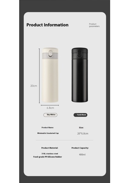 Zıplayan Bardak Paslanmaz Çelik Vakum Yalıtımlı Araba Araba Bardağı (Yurt Dışından) fırsatları
