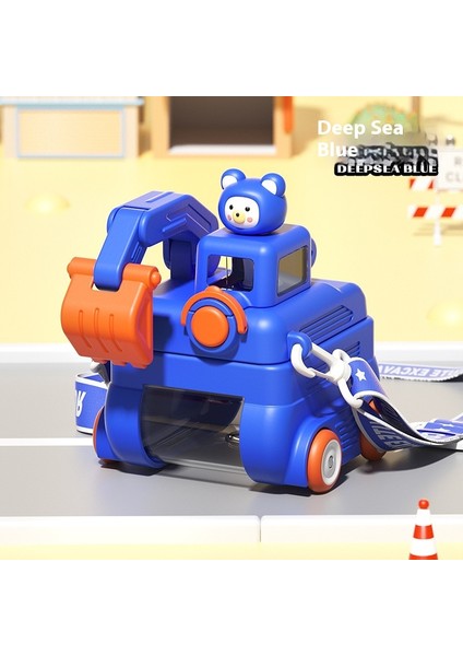 Çocuk Kazıcı Kupa Pipetli Kupa Anaokulu Su Şişesi (Yurt Dışından)