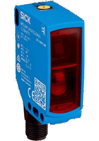 WTB16P-24161120A00 (1218626) ,kübik/1mt Pnp/npn-No/nc M12-4P Cisim Fotosel
