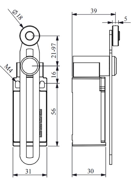 L5K13MEP123 ,plastik Gövde KONTAK-1A1K Ayarlı Plastik Makara Sınır Sivic fiyatları