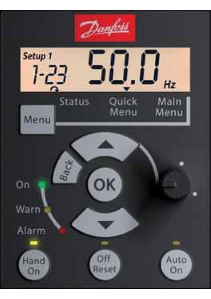 LCP12 ,FC-051 Sürücü Potlu Kontrol Panel