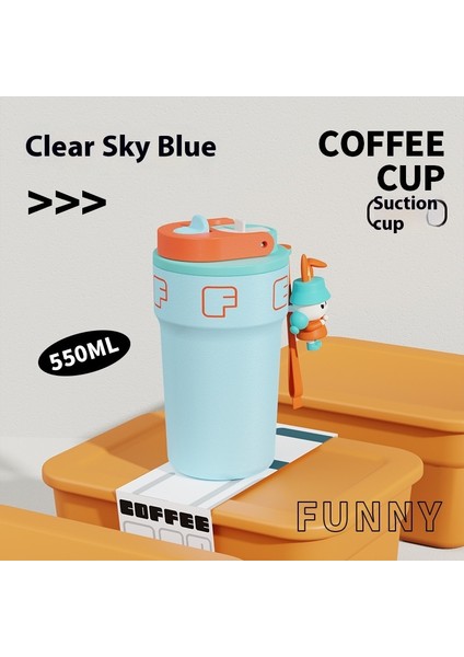 Kahve Kupa Araba Kupa Paslanmaz Çelik Yalıtımlı Kupa (Yurt Dışından)