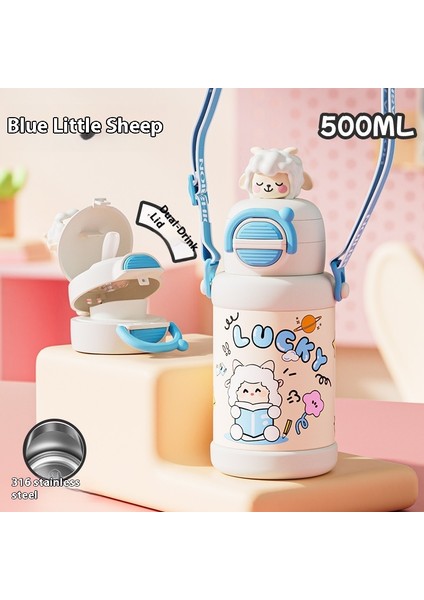 Okul Ev Su Şişesi Paslanmaz Çelik Yalıtımlı Daklar Için Büyük Kapasiteli Su Dağı (Yurt Dışından)