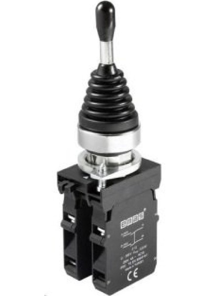 CM101DJ21 ,2-YÖN/KONTAK-2A M22 Yaylı Joystick